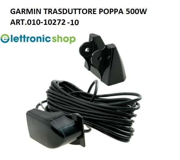 GARMIN TRASDUTTORE POPPA PLASTICA 50/200 KHZ PROF./TEMP. 500 W ART.010-10272-10 - Immagine 1 di 1