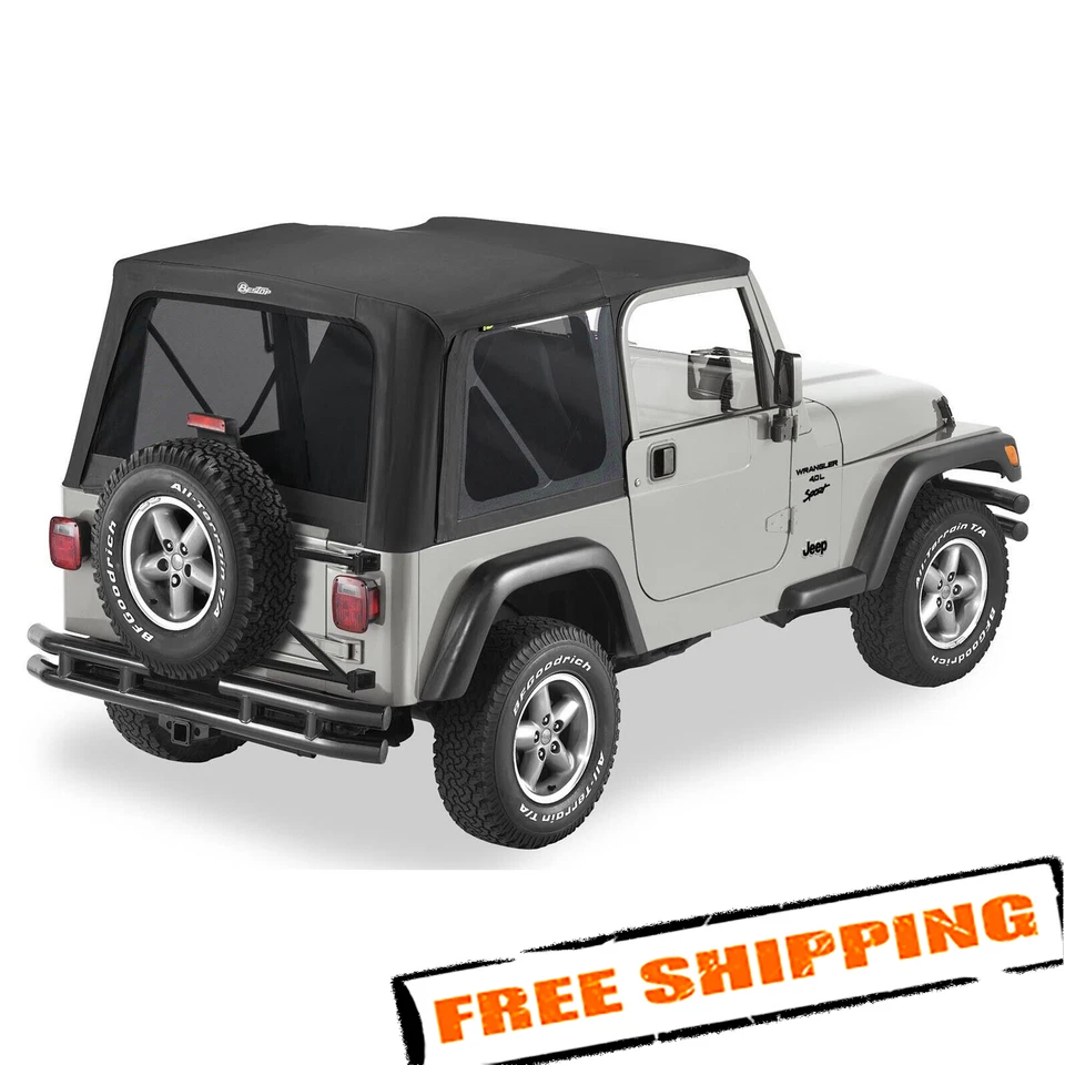 Bestop 51193-35 Black Diamond Replace-A-Top for 2003-2006 Jeep Wrangler TJ Foto 1 de 2