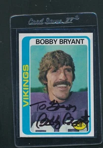 1978 Topps #233 Bobby Bryant Vikings Signed Auto *A7843 - Picture 1 of 1