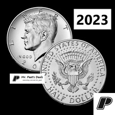 2023 P & D Kennedy Half Dollar 2 Coins Brilliant Uncirculated - PRE-SALE