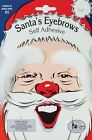 SELF ADHESIVE SANTA EYEBROWS WHITE FATHER CHRISTMAS FANCY DRESS ACCESSORY ADULTS