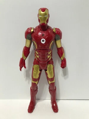 Iron Man 12 Inch Talking Figure Super Hero Marvel 2015 Tested Light Up - Image 1 of 4