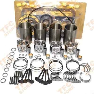 For TOYOTA 2C Overhaul Rebuild Kit:Piston Ring Liner Head Gasket Kit Bearing Set - Picture 1 of 5