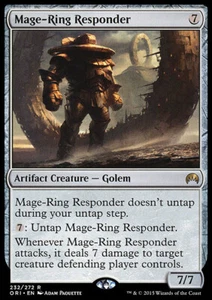 MAGE-RING RESPONDER Origins MTG NM Grey - Artifact Rare - Picture 1 of 1