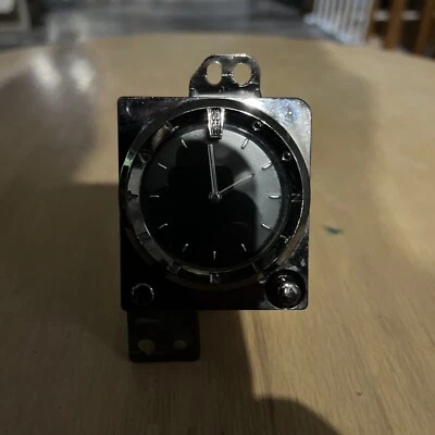 2000 Lincoln Continental OEM Center Dash Chrome Bezel Clock 98 99 01 02 - Image 1 of 4