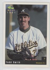 1991 Classic Best Modesto A's Todd Smith #14