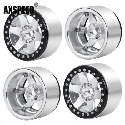 AXSPEED RC Alufelgen 2,2-Zoll 35mm breit für 1/10 RC SCX10 CC01 TRX-4 CC01 etc - Bild 1 von 4