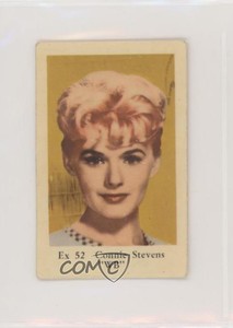 1962 Dutch Gum Ex Set Connie Stevens #Ex52 0mg4