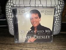He Touched Me: The Gospel Music of Elvis Presley Set of 2 CDs, 40 Songs Sealed