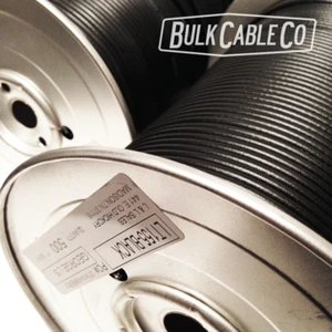 85 pies - George L's .155 - NEGRO - Cable de conexión de pedal - Cable FX para guitarra a granel - Imagen 1 de 5