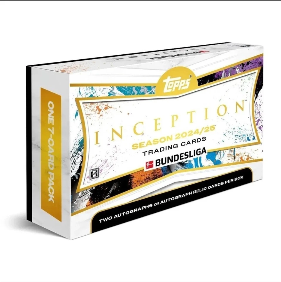 Topps INCEPTION Bundesliga 2024/25 Hobby Box - NEW / OVP - Bild 1 von 1