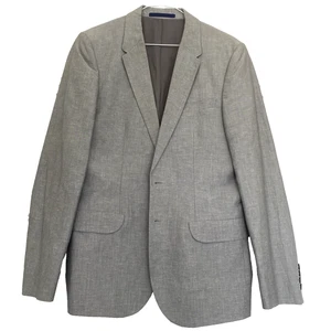 Paul Smith Grey Linen Mix Blazer Jacket Men's size 38 - Picture 1 of 9