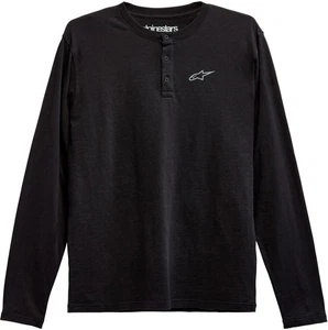 ALPINESTARS LS GRAVEL HENLEY BLACK LG 1213-71200-10-L - Picture 1 of 1