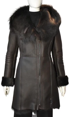 Luxus Design Damen  Lammfellmantel  Toskana Fell Gr.34 bis 42 AUCH GROßHANDEL - Bild 1 von 4