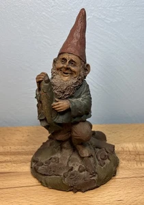 Tom Clark 1985 Gnome Troutman Cairn Studio COA #629190 Ed.#22 Fisherman Fishing - Picture 1 of 10