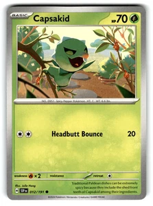 2024 Pokemon Capsakid #12/191 - Picture 1 of 2