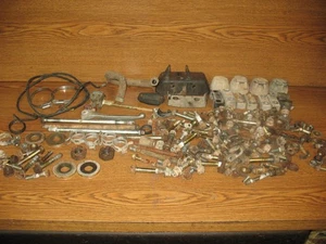 1999 ARCTIC CAT 500 4X4 FRAME MISC FITTINGS + BOLTS HARDWARE MANUAL SHIFT ATV - Picture 1 of 13