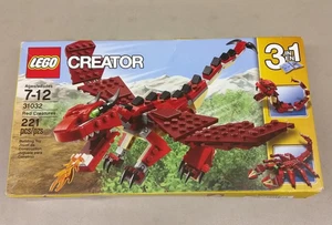 LEGO Creator 31032 Red Creatures NEW! 3-in-1 Dragon Snake Scorpion Animals - Picture 1 of 7