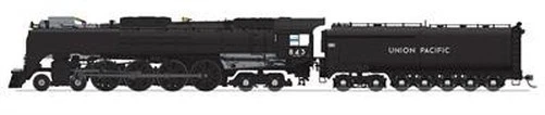 Broadway Limited 6641 Ho Levantado 4-8-4 Fef-3 843 Con / SD + S - Imagen 1 de 1