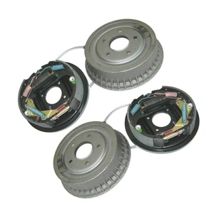 Conjunto de freno de tambor trasero 9-1/2" sin protector contra salpicaduras 1964-67 Chevelle Lemans GS 442 - Imagen 1 de 9