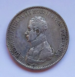 Brandeburgo-Prusia Taler 1818 A Friedirich Wilhelm III. 1797-1840 - Imagen 1 de 2