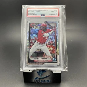 2024 Bowman - Chrome Mojo Refractor #22 Elly De La Cruz (RC) - Picture 1 of 2