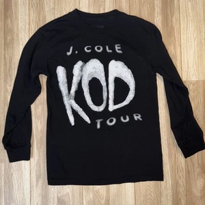Camiseta de manga larga J Cole KOD Tour 2018 talla pequeña con gráficos - Imagen 1 de 5