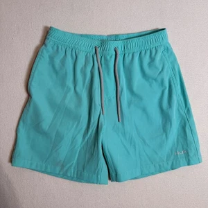 Huk Performance Fishing Shorts Swim Trunks Quick Dry Lined Teal Youth Large - Picture 1 of 5