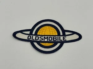 Rare 1950s Oldsmobile Worker Factory Patch Vintage Saturn Yellow Navy Blue - Picture 1 of 5