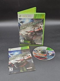 Ridge Racer Unbounded (Microsoft Xbox 360, 2012) Complete CIB - Tested
