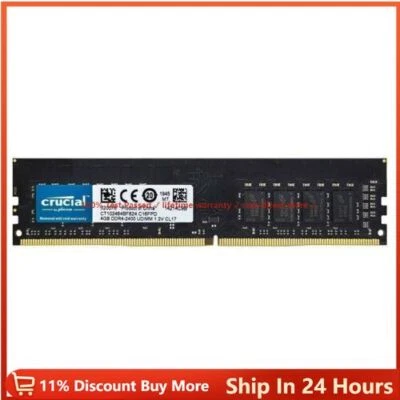 RAM DDR4 crucial 4 GB 8 GB 16 GB 2133 2400 2666 MHz memoria DIMM RAM de escritorio