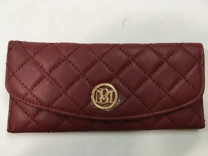 Badgley Mischka Purse Diamond Quilting Cover Wallet Vegan Leather - MSRP $49 - Picture 1 of 9