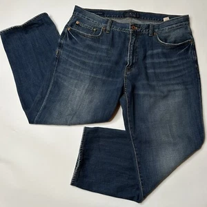 Lucky Brand Jeans Men’s 34 363 Vintage Straight Blue Denim Soft Faded Loose - Picture 1 of 9