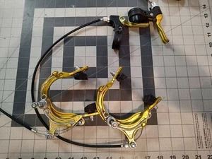 APSE Vintage BMX Bike Brakes System W/Cables - Picture 1 of 12