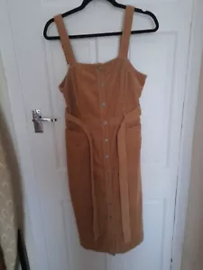 Levis Pinafore Corduroy Dress Size 8 New With Tag - Picture 1 of 8
