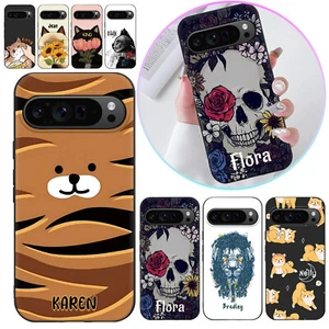 Personalised Cartoon Cover Silicone Phone Case For Google Pixel 9 Pro XL 8A 8 7A - Picture 1 of 54