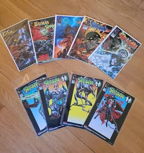 Lotto fumetti Spawn (9) Spawn & Batman, MacFarlane's Toys Comics e altro!!! - Foto 1 di 5