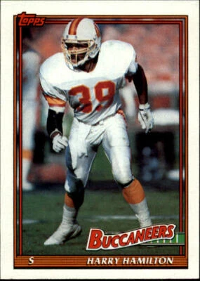 1991 Topps #490 Harry Hamilton - NM - Image 1 of 2