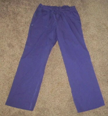 Pantalones Médicos Mujer Talla M Medianos Púrpura Enfermera Médica Dental Cintura Elástica Foto 1 de 3