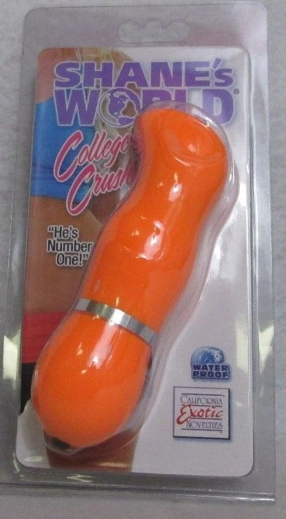 Vibrador Shane's World College Crush Naranja 3.5" Curva G 3 Velocidades Ambiente Viaje Talla Foto 1 de 1