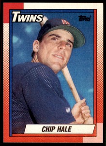 1990 Topps Chip Hale Baseball Cards #704