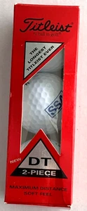 VINTAGE!!!  TITLEIST DT HÜLLE MIT 3 GOLFBÄLLEN NEU C5 - Bild 1 von 2