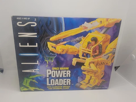Vintage KENNER 1992 ALIENS Space Marine Power Loader New Sealed in box RARE Cover