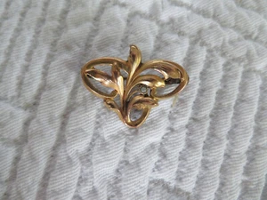ancienne broche art nouveau en fix - Picture 1 of 3