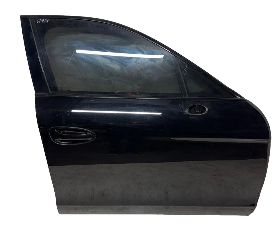 2010-2016 PORSCHE PANAMERA RIGHT FRONT PASSENGER DOOR COMPLETE BLACK NO DAMAGE - Image 1 of 4