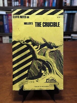 THE CRUCIBLE by Arthur Miller (Cliffs Notes) VG Condition - Image 1 of 3