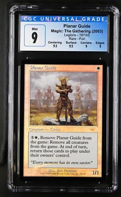 PLANAR GUIDE Legions Foil Rare CGC 9 Q++ MTG [Nostalgium] - Image 1 of 2
