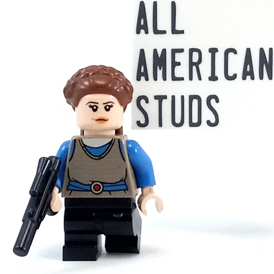 LEGO Star Wars Padme Amidala Minifigura 20 Aniversario Episodio 1 75258 Foto 1 de 4