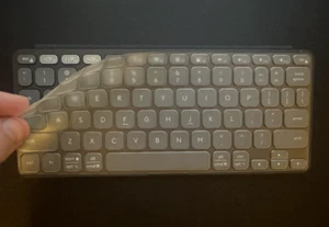 Silicone Keyboard Cover For Logitech Keys-To-Go 2 - Picture 1 of 4