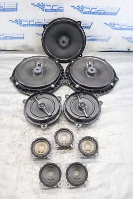 Infiniti Q50 2017 rojo deportivo 400 VR30 AWD OEM Bose altavoces de audio interiores #7207 Foto 1 de 4